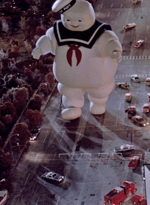 Stay Puft Marshmallow-man